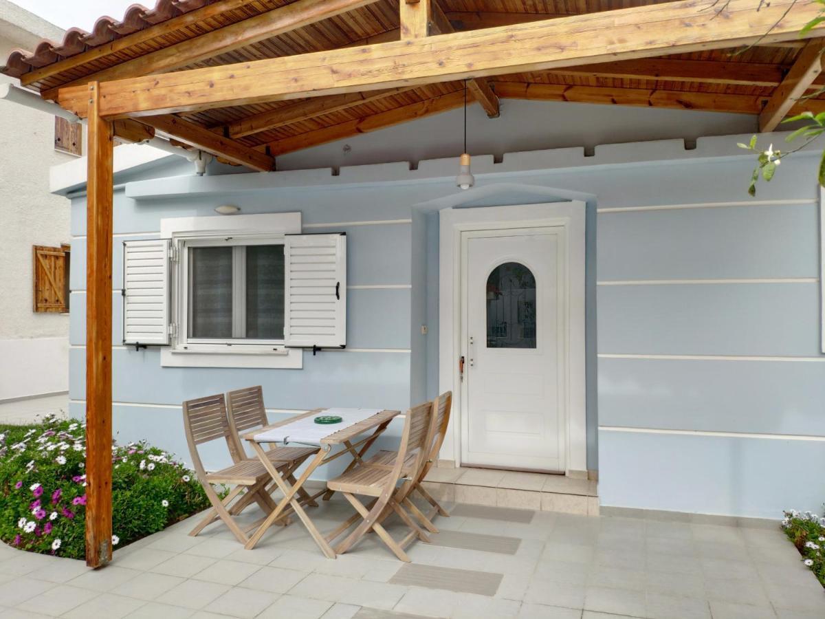 Вилла Alykes House Near The Sea Луца Экстерьер фото