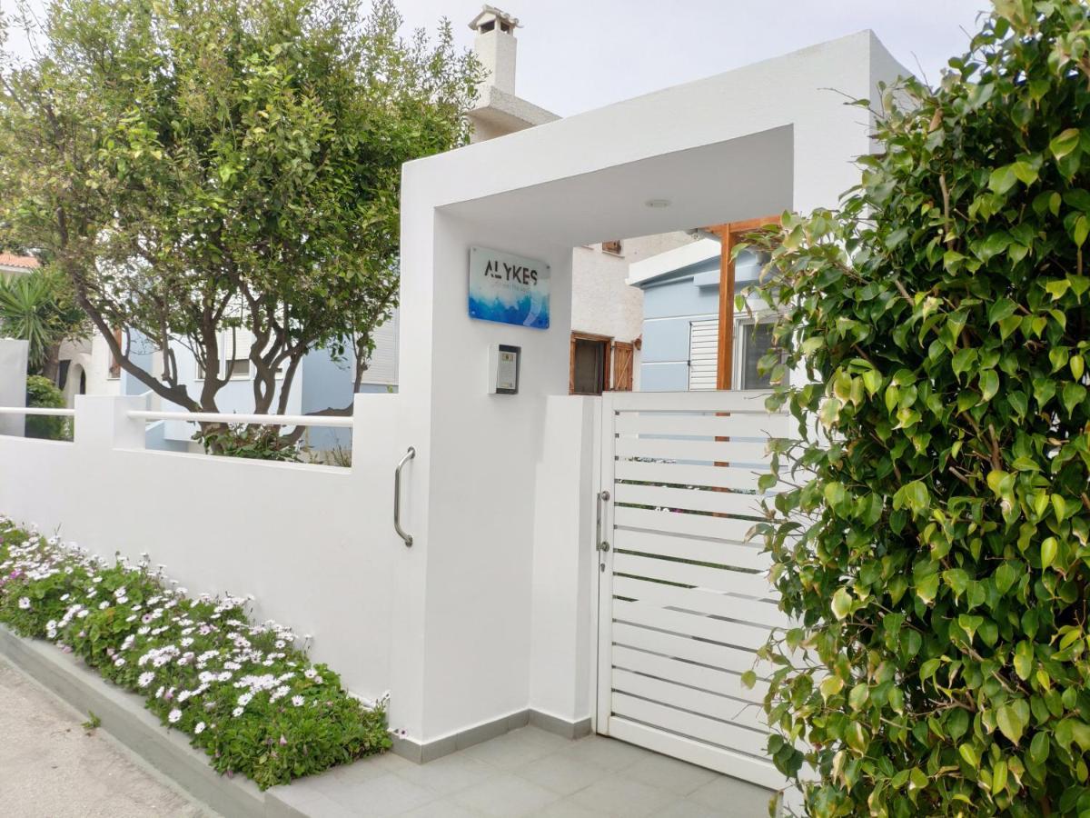 Вилла Alykes House Near The Sea Луца Экстерьер фото
