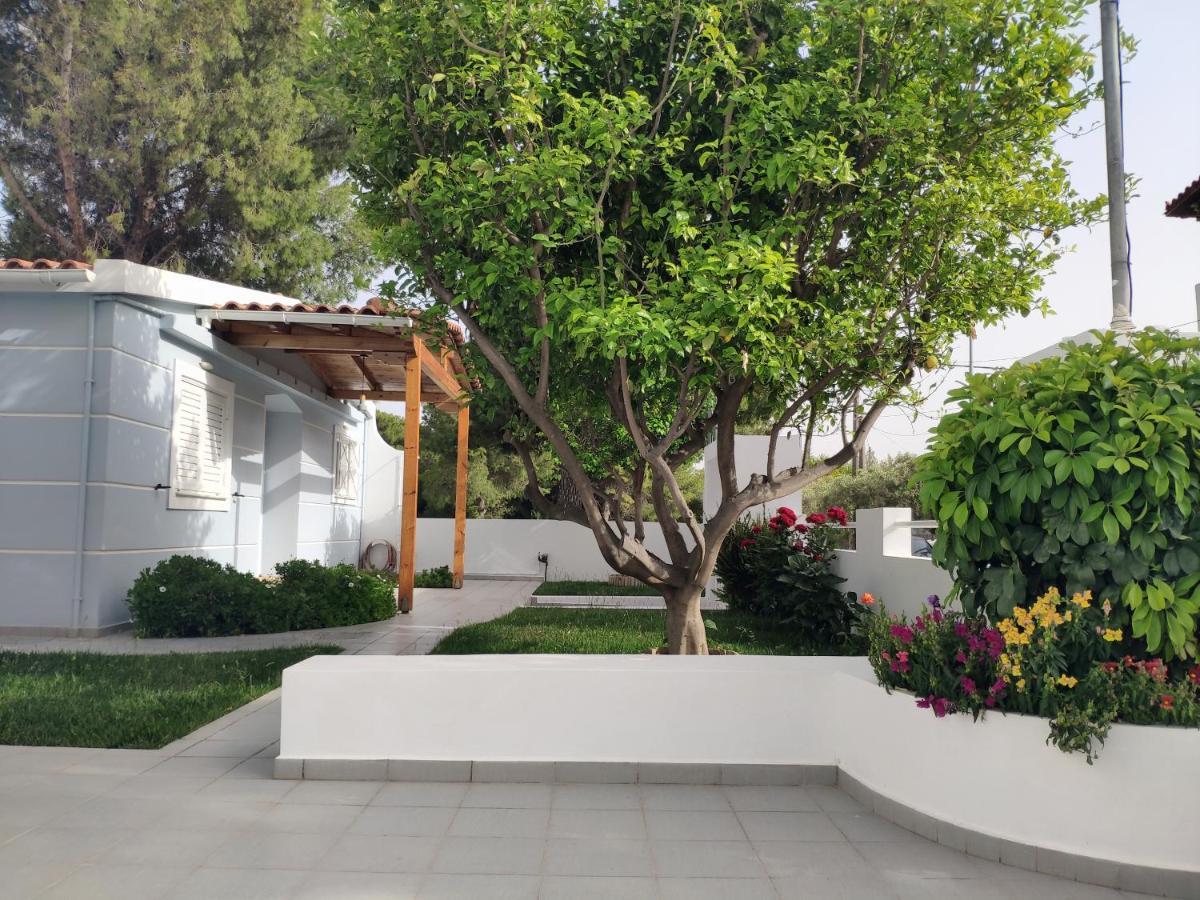 Вилла Alykes House Near The Sea Луца Экстерьер фото